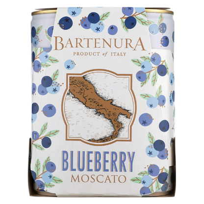 Bartenura Blueberry Moscato 4pk 250ml Can