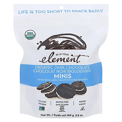 Element Dark Chocolate Mini Rice Cakes 3oz
