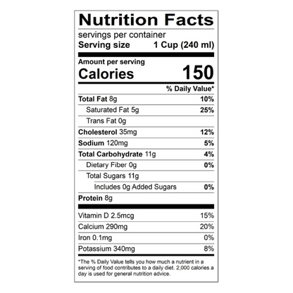 Prairie Farms Vitamin D Whole Milk - 1/2 Gallon