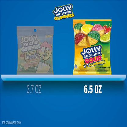 Jolly Rancher Sour Lemonade Stand Gummies, 6.5 oz