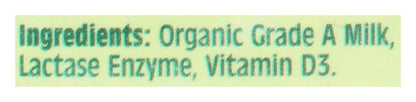 Organic Valley Lactose-Free Whole Milk 1/2 Gallon