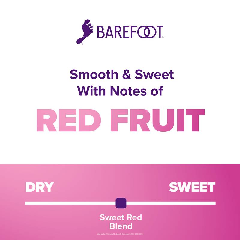 Barefoot Sweet Red Blend 1.5 L