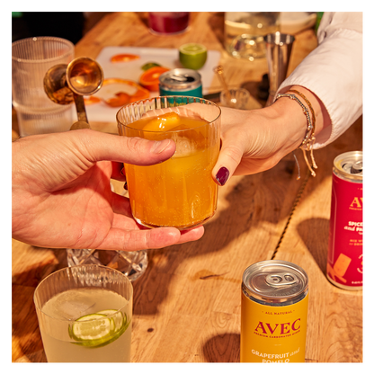 AVEC Grapefruit and Pomelo 4pk 8.5oz Can