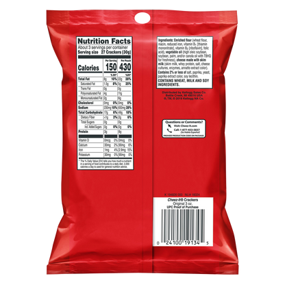 Cheez-It Original Crackers 3oz