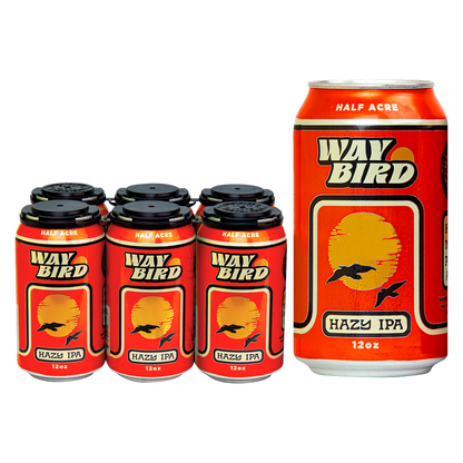Half Acre WayBird Hazy IPA 6pk 12oz Can 6.5% ABV