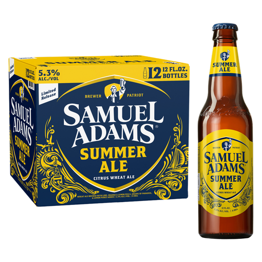 Sam Adams Summer Ale 12pk 12oz Bottle 5.3% ABV