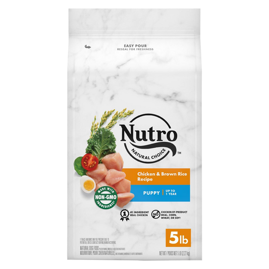 Nutro Wholesome Essentials Chicken, Brown Rice & Sweet Potato Recipe Dry Dog Food 5lb