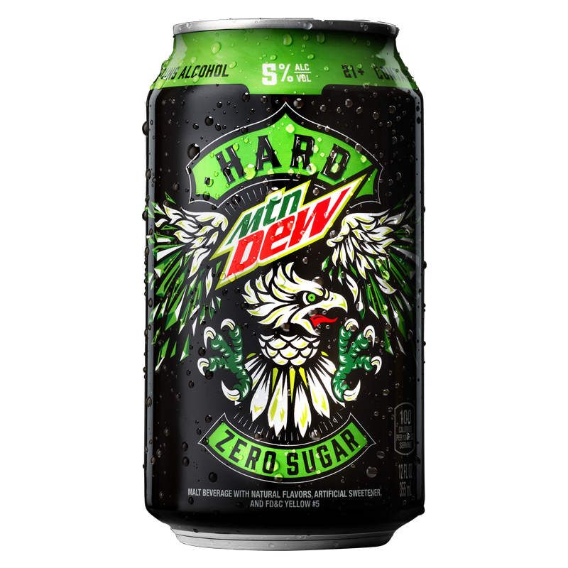 MTN DEW® Hard Zero Sugar Original 12pk 12oz Can 5% ABV