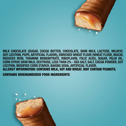 TWIX Salted Caramel Chocolate Cookie Bars, Share Size, 2.82 oz