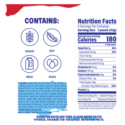 Entenmann's Little Bites Chocolatey Chip Mini Muffins, 5 packs, 7.5 oz