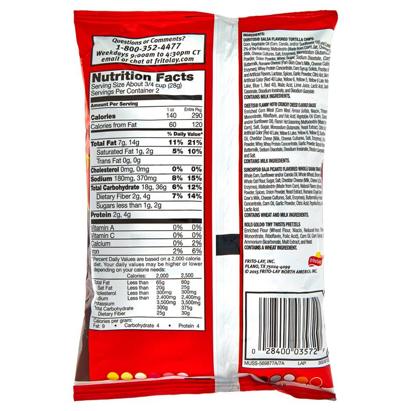 Munchies Flamin' Hot Snack Mix 2oz