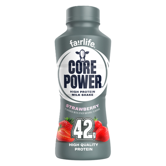 Core Power Elite 42G Strawberry Protein Milkshake 14oz Btl