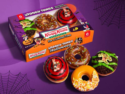 Krispy Kreme Looney Tunes Halloween Collection Doughnuts - 6ct