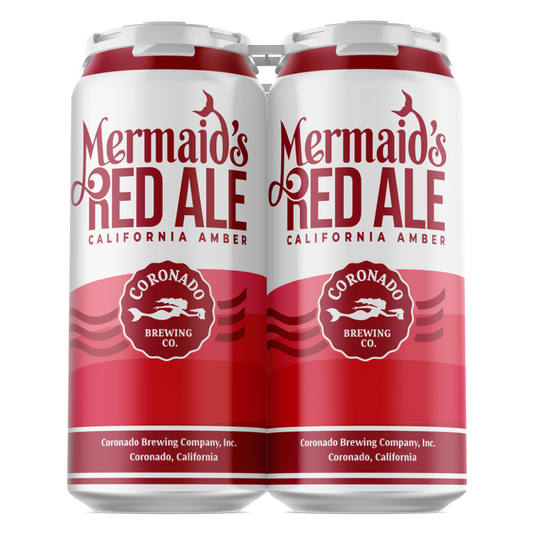 Coronado Brewing Co. Mermaid Red Ale 4pk 16oz Can