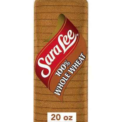 Sara Lee 100% Whole Wheat Bread - 20oz