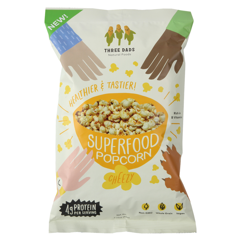 Three Dads Superfood Popcorn 3.25oz