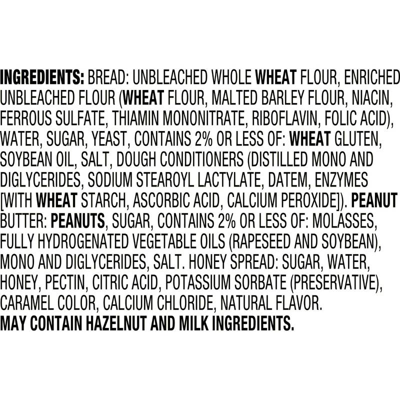 Smucker's Frozen Uncrustables PB & Honey 4ct