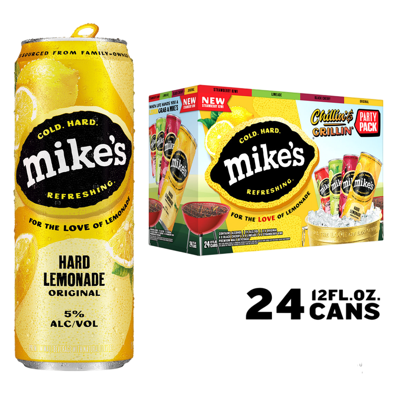 Mike's Chillin' & Grillin' Party Pack (24PKB 12 OZ)
