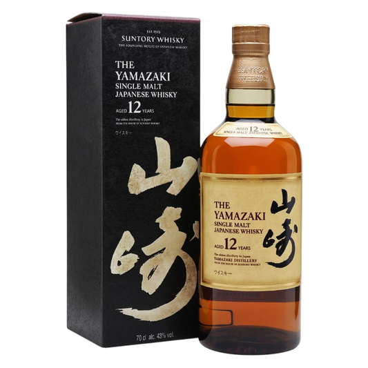 Yamazaki 12 Yr Single Malt Japanese Whisky 750ml