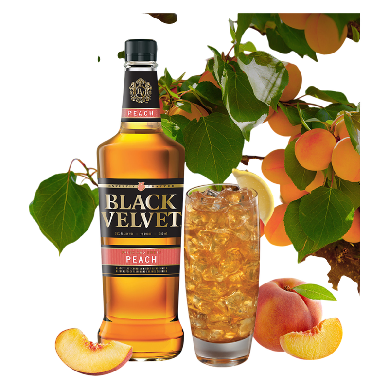 Black Velvet Peach 1.75L (75 Proof)
