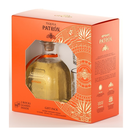 Patron Reposado Gift Set 750ml Bottle