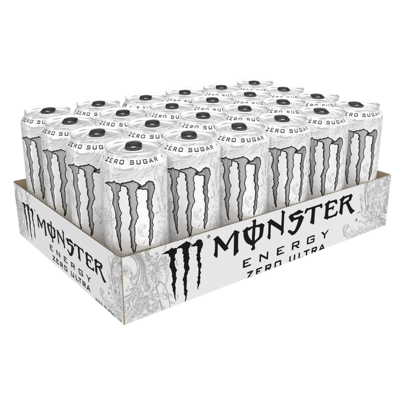Monster Energy Zero Ultra 24pk 16oz Can- XL