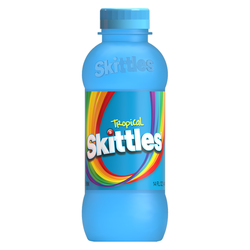 Skittles Tropical Drink 14oz Btl