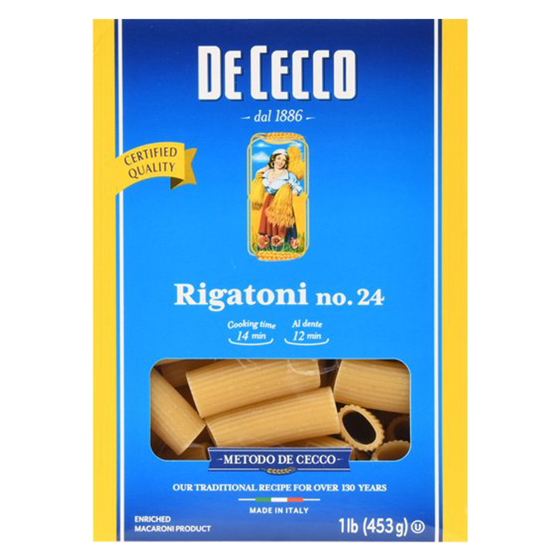De Cecco Rigatoni Pasta 16oz