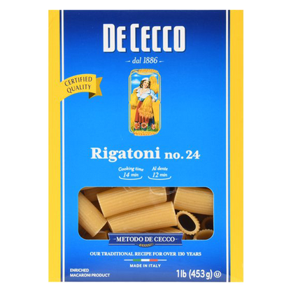De Cecco Rigatoni Pasta 16oz