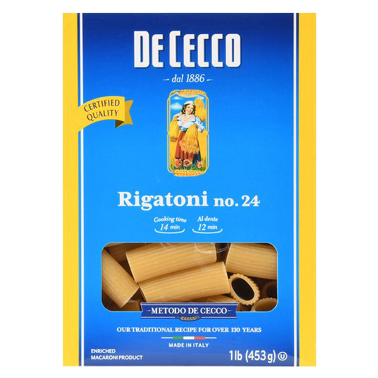 De Cecco Rigatoni Pasta 16oz