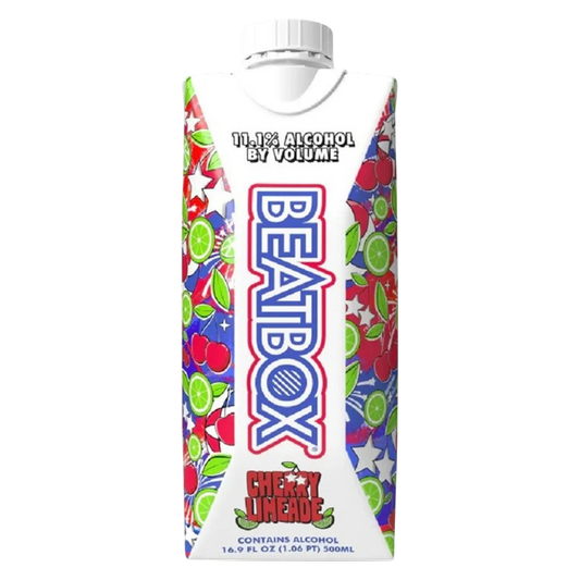 BeatBox Cherry Limeade 500ml 11.1% ABV Wine Party Punch