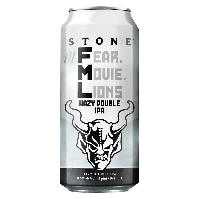 Stone Brewing Fear.Movie.Lions Double IPA 6pk 16oz Can 8.5% ABV