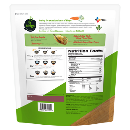Bibigo Frozen Bulgogi Chicken Mandu 24oz