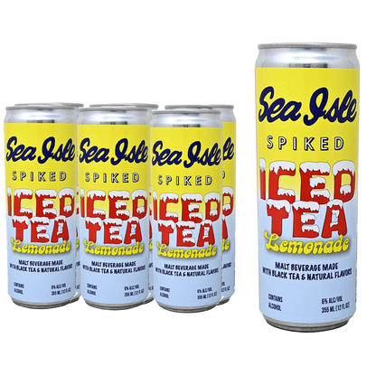 Sea Isle Spiked Ice Tea Lemonade 6pk 12oz Cans 6.0% ABV