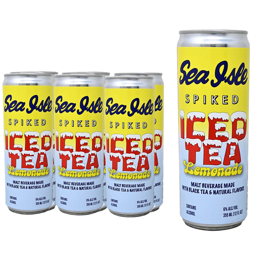 Sea Isle Spiked Ice Tea Lemonade 6pk 12oz Cans 6.0% ABV