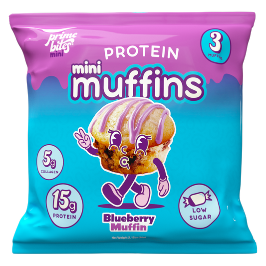 Prime Bites Blueberry Protein Muffins, 2.1 oz