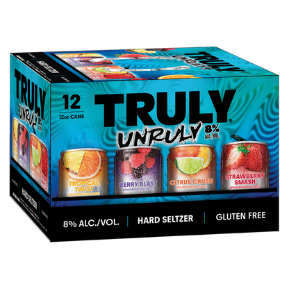 Truly Hard Seltzer Unruly Variety Pack 12pk 12oz Can 8.0% ABV