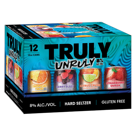Truly Hard Seltzer Unruly Variety Pack 12pk 12oz Can 8.0% ABV