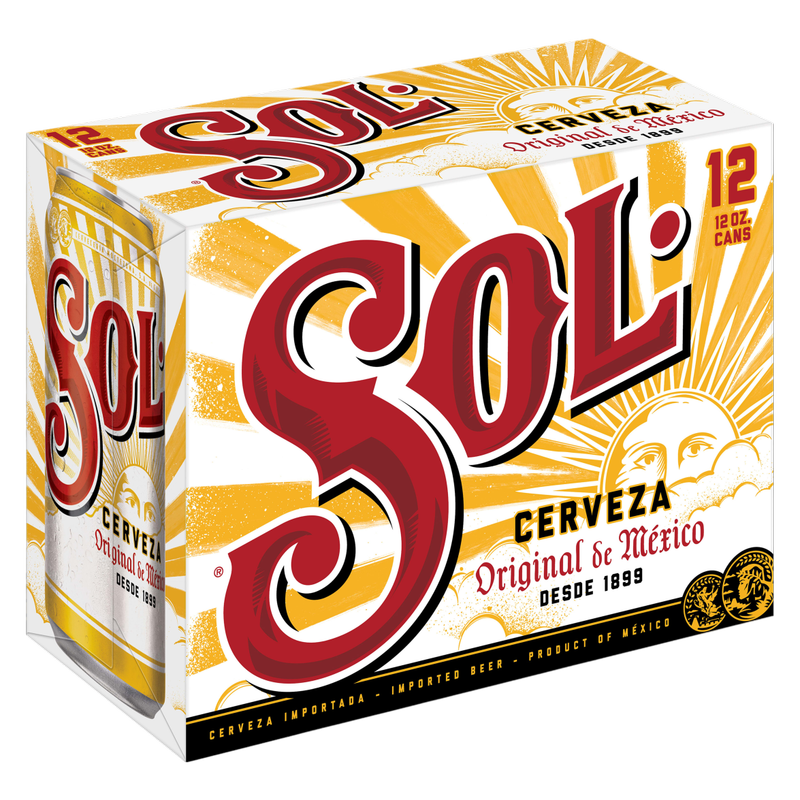 Sol Cerveza 12pk 12oz Can