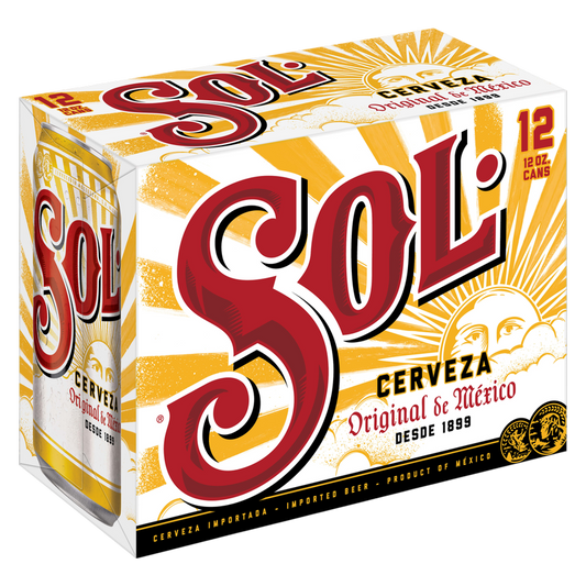 Sol Cerveza 12pk 12oz Can