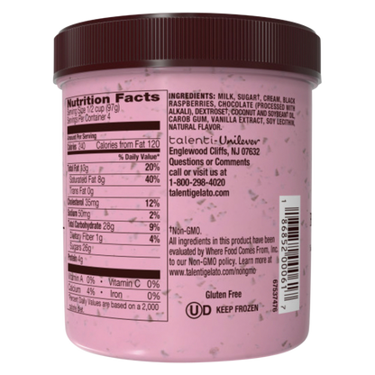 Talenti Black Raspberry Chocolate Chip Gelato Pint