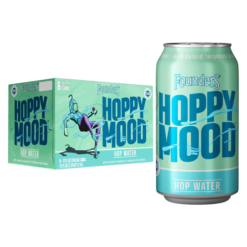Founders Hoppy Mood 6pk 12oz Can 0.0% ABV