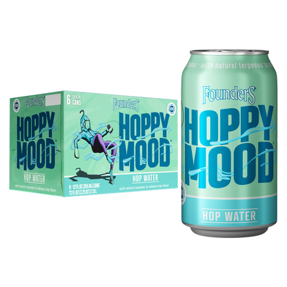 Founders Hoppy Mood 6pk 12oz Can 0.0% ABV