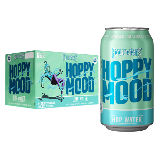 Founders Hoppy Mood 6pk 12oz Can 0.0% ABV