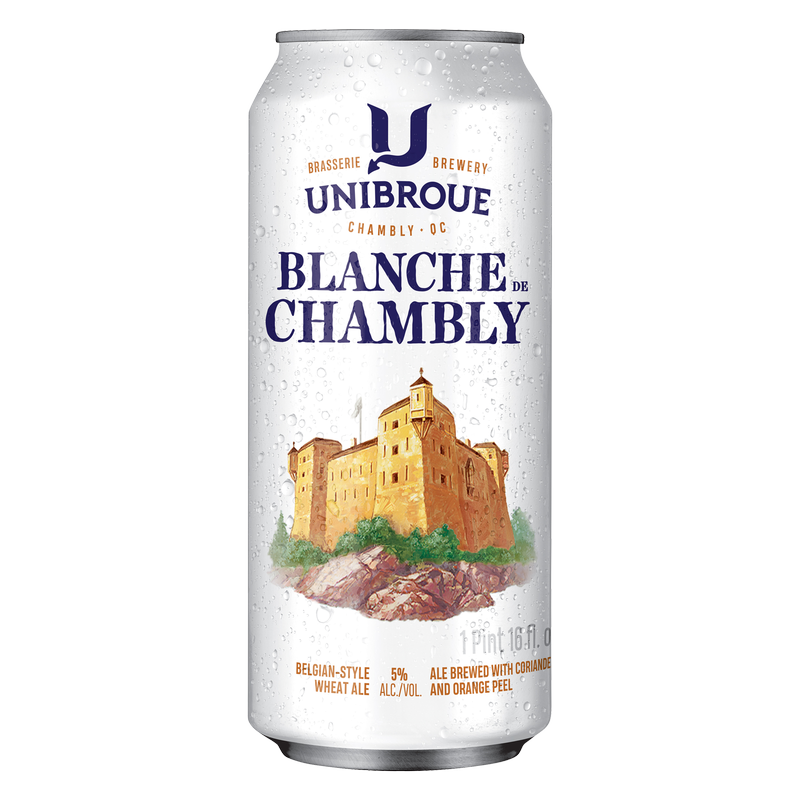 Unibroue Blanche de Chambly 4pk 16oz Can