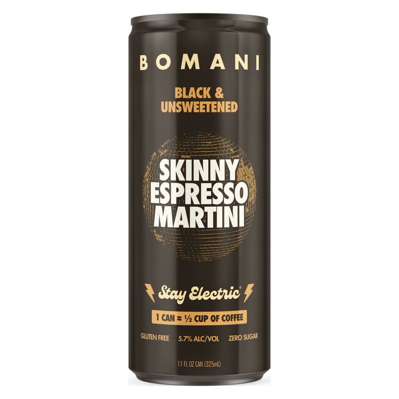 BOMANI Skinny Espresso Martini 4pk 12oz Can 5.7% ABV