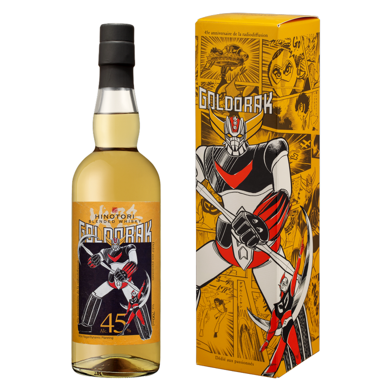 Hinotori Goldorak 5yr Whisky 700ml (90 Proof)
