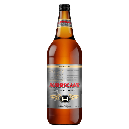 Hurricane High Gravity Single 40oz Btl 8.1% ABV