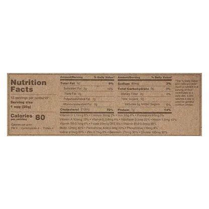 Schultz Organic Farm Eggs Free Range Extra Large Brown Eggs - 12ct