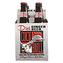 Cock 'n Bull Diet Ginger Beer 4pk 12oz Can